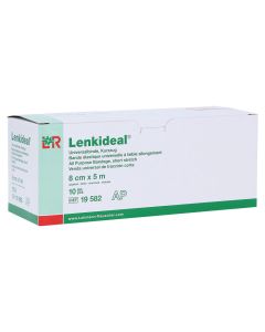 LENKIDEAL Idealb.8 cmx5 m weiss o.Verbandkl.lose