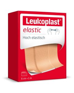 LEUKOPLAST Elastic Pflaster 6 cmx1 m