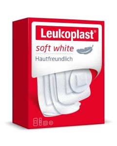 LEUKOPLAST soft white Str.19x72/25mm/38x72/38x38mm