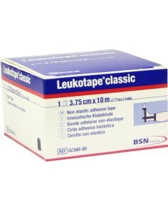 LEUKOTAPE Classic 3,75 cmx10 m schwarz