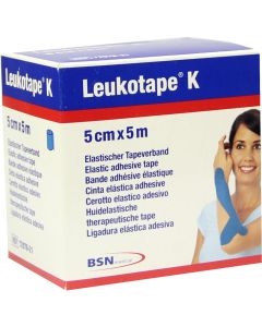 LEUKOTAPE K 5 cm blau