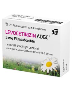 LEVOCETIRIZIN ADGC 5 mg Filmtabletten