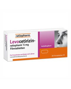 LEVOCETIRIZIN-ratiopharm 5 mg Filmtabletten