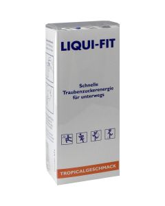 LIQUI FIT flüssige Zuckerlösung Tropical Beutel