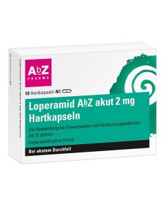 LOPERAMID AbZ akut 2 mg Hartkapseln