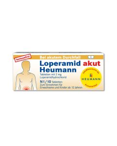 LOPERAMID akut Heumann Tabletten