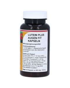 LUTEIN PLUS Augen Fit Kapseln