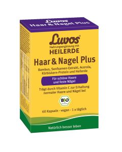 LUVOS Heilerde Bio Haar &amp; Nagel Plus Kapseln