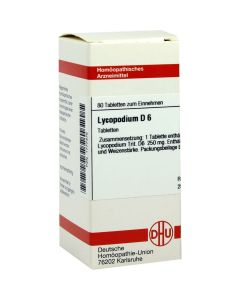 LYCOPODIUM D 6 Tabletten