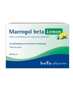 MACROGOL beta Lemon Plv.z.Her.e.Lsg.z.Einnehmen