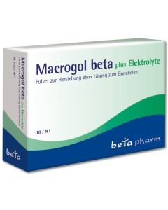 MACROGOL beta plus Elektrolyte Plv.z.H.e.L.z.Einn.