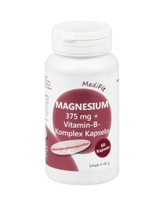 MAGNESIUM 375 mg+Vitamin B Komplex Kapseln