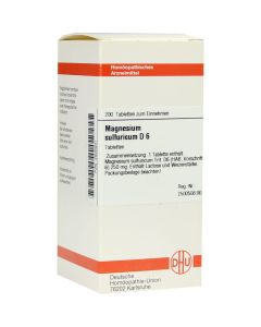 MAGNESIUM SULFURICUM D 6 Tabletten