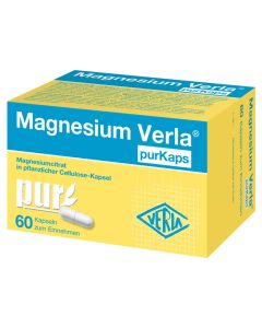 MAGNESIUM VERLA purKaps vegane Kapseln z.Einnehmen