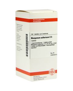 MANGANUM SULFURICUM D 6 Tabletten