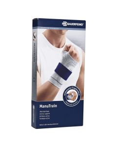 MANUTRAIN Handgelenkbandage rechts Gr.5 schwarz