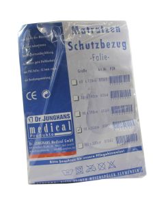 MATRATZEN SCHUTZBEZUG Folie 0,1 mm 90x200 cm weiss