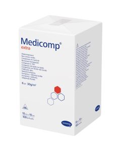 MEDICOMP extra Kompressen 10x10 cm unsteril