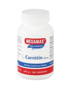 MEGAMAX L-Carnitin 500 mg Tabletten