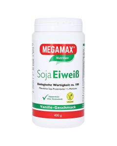 MEGAMAX Soja Eiweiss Vanille Pulver