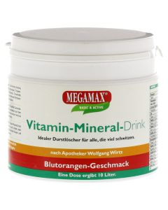 MEGAMAX Vita Mineral Drink Orange Pulver