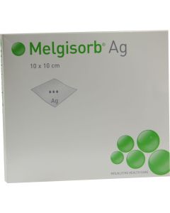 MELGISORB Ag Verband 10x10 cm