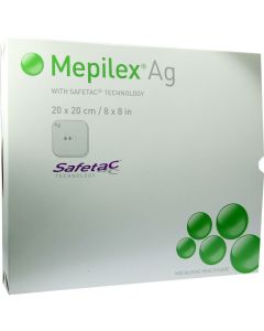MEPILEX Ag Schaumverband 20x20 cm steril