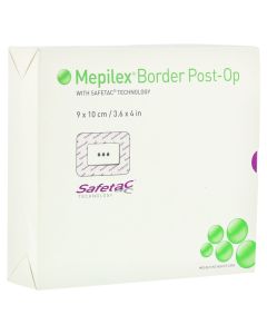 MEPILEX Border Post-OP Schaumverb.haftend 9x10 cm