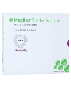 MEPILEX Border Sacrum Schaumverb.15x15 cm steril