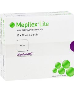 MEPILEX Lite Schaumverband 10x10 cm steril