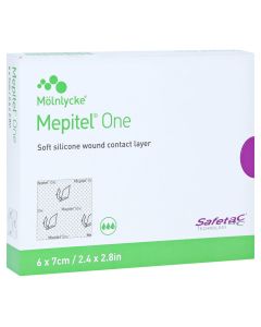 MEPITEL One 6x7 cm Silikon Netzverband