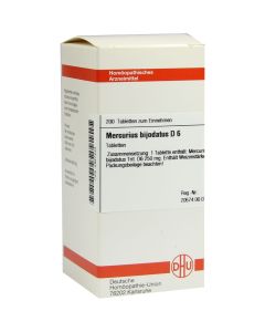 MERCURIUS BIJODATUS D 6 Tabletten