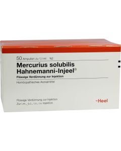 MERCURIUS SOLUBILIS INJEEL Hahnemanni Ampullen