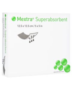 MEXTRA Superabsorbent Verband 12,5x12,5 cm