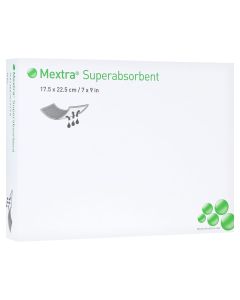 MEXTRA Superabsorbent Verband 17,5x22,5 cm