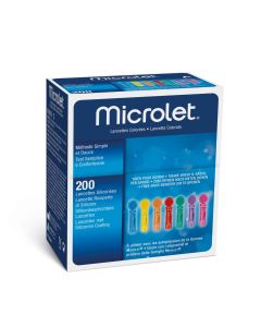 MICROLET Lanzetten farbig