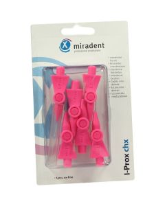 MIRADENT Interdentalbürste I-Prox CHX xx-fine pink