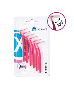 MIRADENT Interdentalbürste I-Prox L 0,4 mm pink