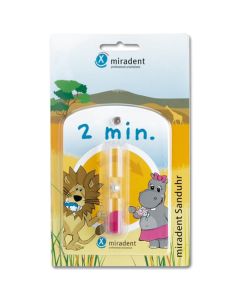 MIRADENT Kinder-Zahnputzuhr Sanduhr