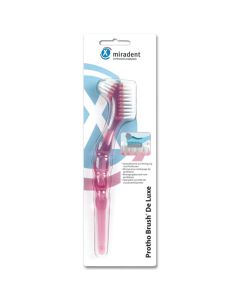 MIRADENT Prothesenbürste Protho Brush pink trans.