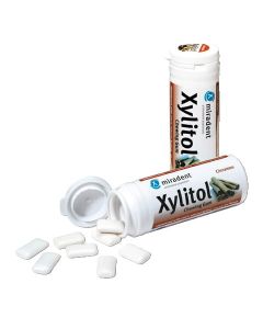 MIRADENT Zahnpflegekaugummi Xylitol Zimt