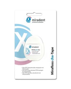 MIRADENT Zahnseide Mirafloss Tape chx 20 m