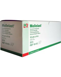 MOLLELAST 10CMx4m WEISS 19413-20 St