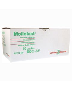 MOLLELAST Binden 10 cmx4 m weiss lose