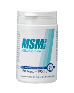 MSM 500 mg+Glucosamine Kapseln