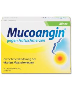 MUCOANGIN Minze 20 mg Lutschtabletten