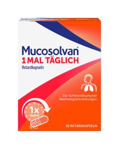 MUCOSOLVAN 1mal täglich Retardkapseln