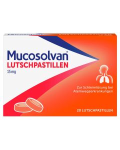 MUCOSOLVAN Lutschpastillen 15 mg