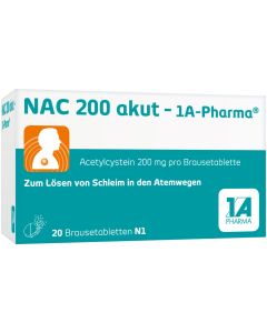 NAC 200 akut-1A Pharma Brausetabletten