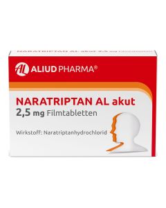 NARATRIPTAN AL akut 2,5 mg Filmtabletten